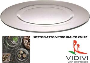 Cerve Sottopiatto Vetro cm 32 Rialto - CV60733