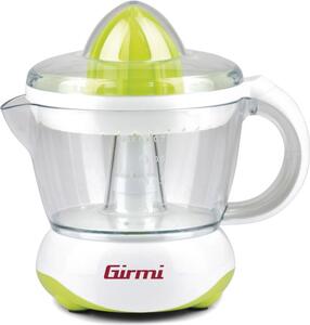 Girmi Spremiagrumi elettrico a Pressione Capacit 700 ml Potenza 25 Watt colore Bianco / Verde Lime - SR0203