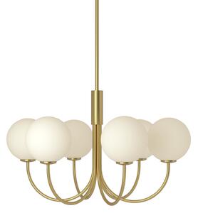 Lampadari Herstal, BALLON, dimmerabile, Dorato / Ottone, Soggiorno, Metallo, Design