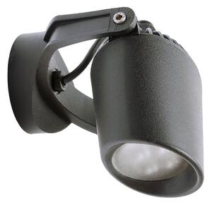 Faretto esterno resina top light roma fa12 ne gu10 led orientabile - Top Light