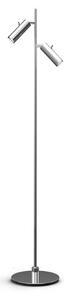 Lampada da terra Herstal, PIPELINE, Metallizzato, Soggiorno, Metallo, Moderno