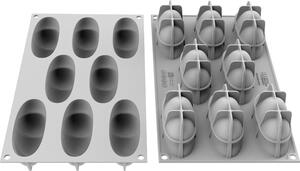 Silikomart Stampo in Silicone per Dolci Petal 8 Forme - 3Design