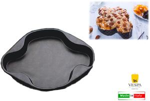 Vespa Stampo per Dolci Forma Colomba Antiaderente in Alluminio 37 x 27 cm