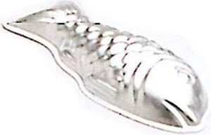 Ottinetti Stampo per Dolci Pesce in Alluminio 12 cm colore Argento