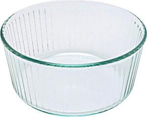Pyrex Stampo per Dolci Souffl in Vetro Borosilicato 21 cm Antigraffio colore Trasparente