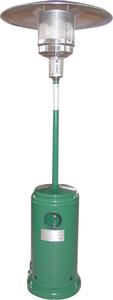 Teporus Stufa a Gas per Bombola GPL da Esterno Infrarossi Fungo Riscaldante Potenza 13 kW colore Verde - HSS-A-PC Patio
