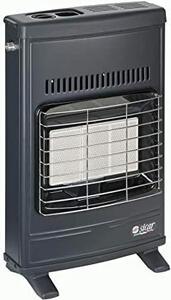Sicar Stufa a Gas Metano Infrarossi da Parete / Pavimento Potenza 4.2 kW colore Grigio - ECO 40