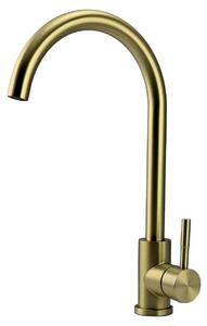 Rubinetto da cucina Pure.Sink Elite Steel Stream, finitura oro spazzolato PVD PS8044-60