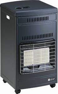 Sicar Stufa a Gas per Bombola GPL Infrarossi Portatile Potenza 4.2 kW colore Grigio - EURO 90
