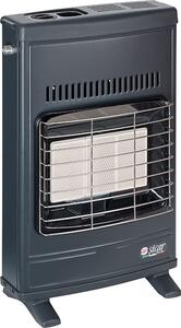 Sicar Stufa a Gas Metano Infrarossi da Parete / Pavimento Potenza 4.2 kW Ventilata colore Nero - ECO 42T