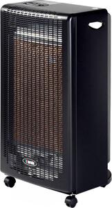 Bartolini Stufa a Gas per Bombola GPL Catalitica Portatile Potenza 2.9 kW Volume Riscaldabile 80 m3 colore Nero - 308-KB251IT