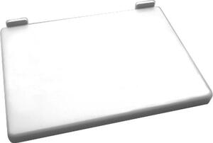 Bertoli Tagliere Polietilene cm 50x30 colore Bianco - 1186007BS