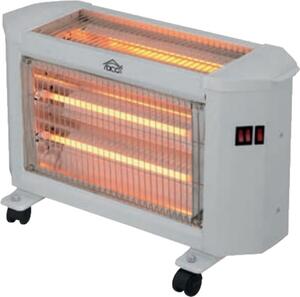Eltronic Stufa Al Quarzo a 3 Facce con 5 Elementi 2000 Watt - SA9625