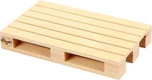 Bisetti Tagliere/Vassoio Bancale 20x12x3 cm Legno Chiaro - 26121