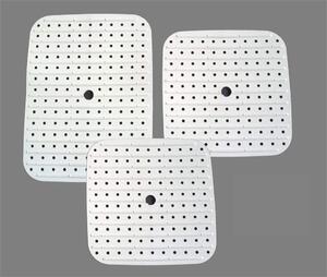 Bama Tappeto Lavello Soft Set 3 Pezzi 30x30 / 30x40 cm colore Bianco - BM10322