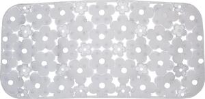 GEDY Tappeto bagno Tappeto doccia vasca antiscivolo 72 x 34.5 cm PVC colore Bianco - 97 3572/P2 Serie G-Margherita