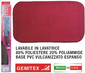 Gemitex Tappeto Merlino cm 40x70 Bordeaux - P40702