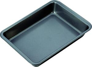 Tescoma Teglia Forno Antiaderente Rettangolare Alta in Carbonio 31 x 24 cm colore Grigio - Delicia