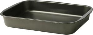 Accademia Mugnano Teglia Forno Antiaderente Rettangolare Alta in Alluminio 30 x 21 cm colore Nero