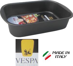 Vespa Teglia Forno Antiaderente in Alluminio 23 x 15,5 cm - Mini Sfornatutto
