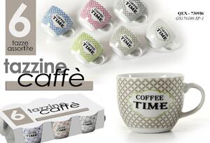 Gicos Tazzine Caffe' confezione 6 pezzi senza Piattino - 730986