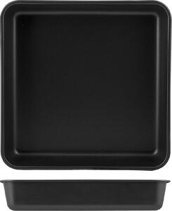Vespa Teglia Forno Antiaderente Quadrata Alta in Alluminio 40 x 40 cm colore Nero