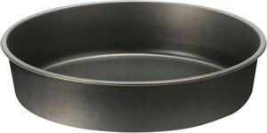 Accademia Mugnano Teglia Forno Antiaderente Rotonda Liscia in Alluminio 20 cm colore Nero