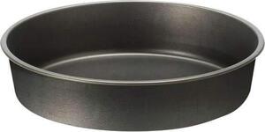 Accademia Mugnano Teglia Forno Antiaderente Rotonda Liscia in Alluminio 20 cm colore Nero