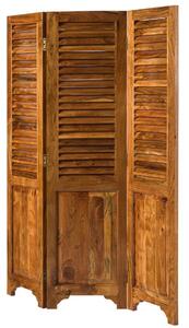 OXFORD #0520 Paraventoo in legno di acacia - laccato / miele 141x3x175