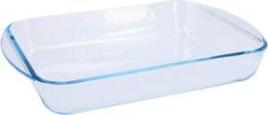 Pyrex Teglia Forno Lasagnera Rettangolare in Vetro Borosilicato 35 x 23 cm colore Trasparente