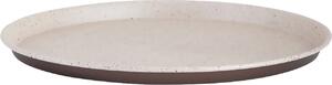 Pentalux Teglia Forno per Pizza Antiaderente Rotonda in Alluminio Puro 32 cm - Rustic Line
