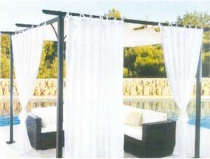 VivaGarden Tenda per Gazebo con Passanti 150x280 cm colore Bianco