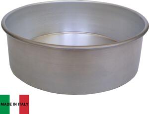 Oggettistica Liotti Tortiera Stampo per Torta Americana in Alluminio 30 x 10 H cm