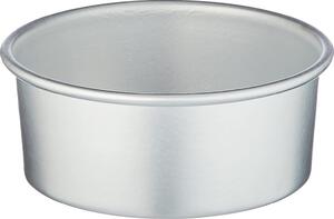 Pentole Agnelli Tortiera Stampo per Torta Conica in Alluminio 18 cm colore Argento - Pasticceria & Pizza