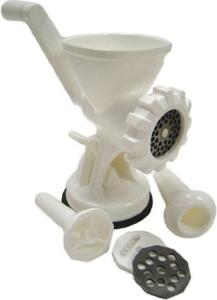 Rigamonti Tritacarne Manuale Macina carne in Polipropilene + Dischi in Acciaio Inox - Mincy - 126