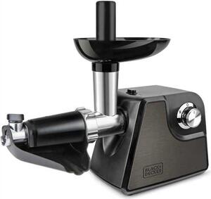 Black & Decker Tritacarne Elettrico Potenza 1000 watt con Accessori colore Nero - BXMMA1000E