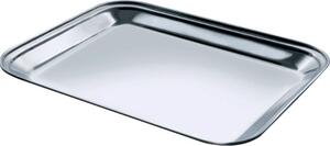 Salvinelli Vassoio da portata rettangolare cm 30x23 in Acciaio 18/C - VASRET30