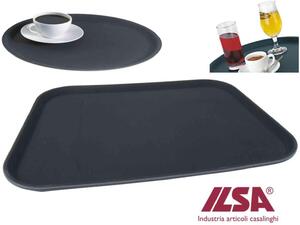 ILSA Vassoio Antiscivolo Rettangolare cm 46x35.5 Poliprop. - 23346