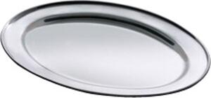 Salvinelli Vassoio da portata ovale cm 40x27 in Acciaio 18/C - VASOVA40