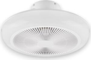 Trio Ventilatore da Soffitto con Telecomando con Luce Lampadario Ventilatore Pale interne Diametro 45 cm Effetto Cielo Stellato - R67272100