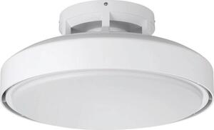 EGLO Ventilatore da Soffitto con Luce LED e Telecomando 46x18h cm colore Bianco Morenci - 35206