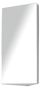 HOMCOM mobiletto pensile bagno specchiera bagno mobile salvaspazio bagno specchio contenitore bagno mobili specchio bagno | 60x30x18.4cm|Aosom