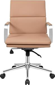 Lusso sedia girevole beige gaming moderna sedia singola sedia da ufficio sedia da ufficio