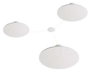 Composizione soffitto perenz nebula 8438 8440 8442 b led cct dimmerabile bianco - Perenz