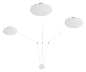 Composizione parete perenz nebula 8438 8440 8442 b led cct dimmerabile bianco - Perenz
