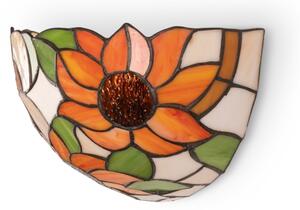 Brilagi - Applique Tiffany in vetro colorato SUNFLOWER 1xE14/40W/230V