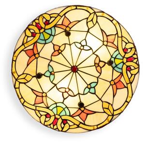 Brilagi - Plafoniera Tiffany in vetro colorato MIRABELLA 3xE27/60W/230V diam. 40 cm