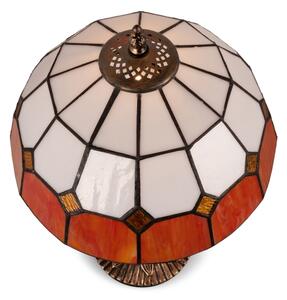 Brilagi - lampada da tavolo Tiffany in vetro colorato SIENNA 1xE27/60W/230V