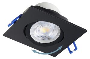 Eglo 902285 - Set da 3 faretti LED da incasso per controsoffitto SALICETO LED/6,4W/230V 8,8x8,8cm nero