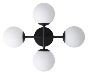 Eglo 902094 - Plafoniera LED per bagno CASTROVIDO 4xG9/4,2W/230V IP44 nero